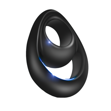 Elastic Men's Black Cock Rings / Silicone Male Sex Toys / What is a Penis Ring - EVE's SECRETS